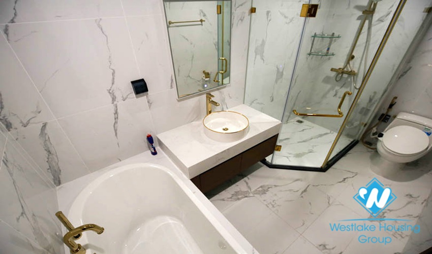 Two-storey apartment with four bedrooms, fully furnished, new furniture, Sunshine City for rent